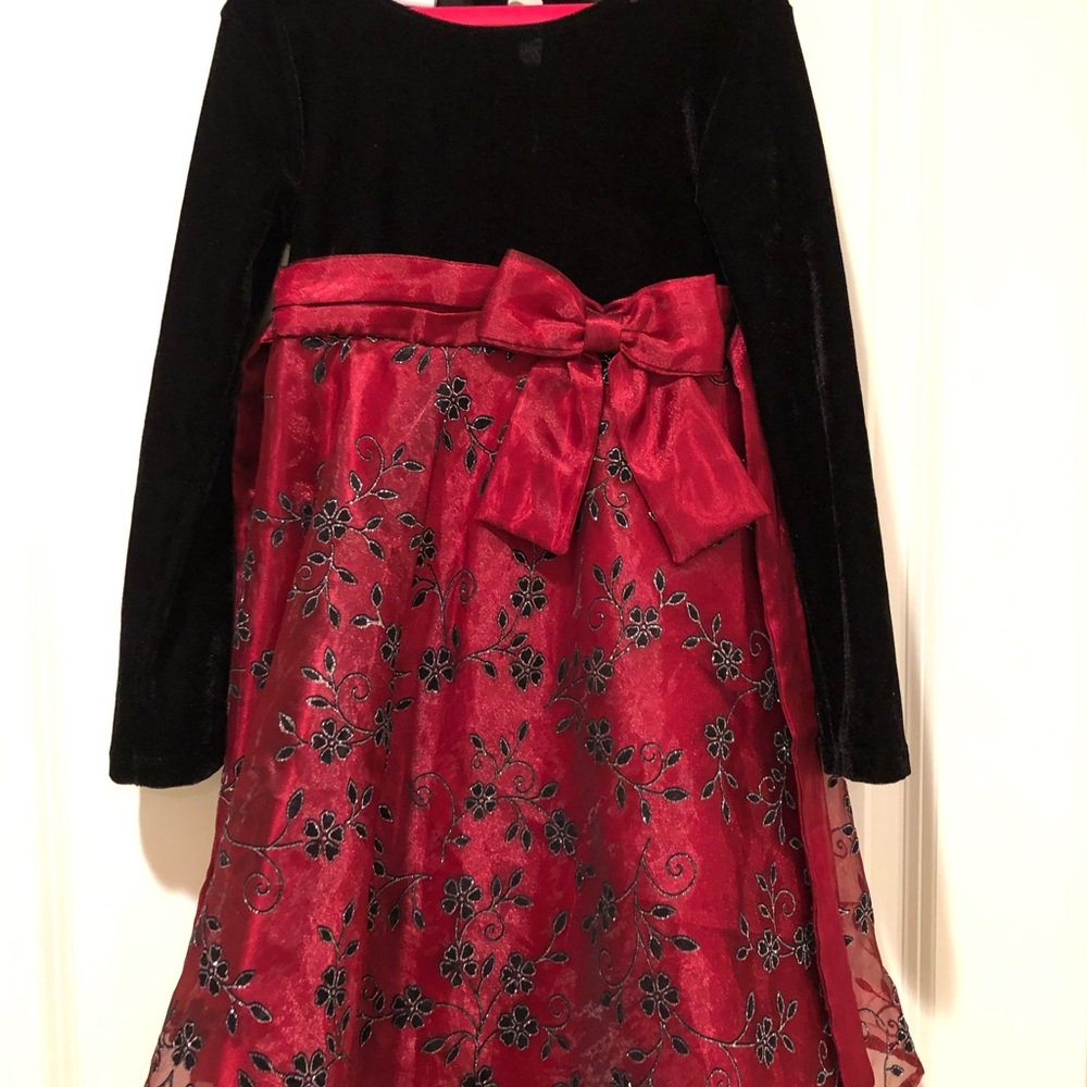 Girls Long sleeve Holiday Dress